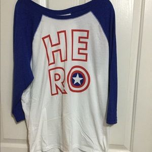 HERO Baseball Tee, NWOT, Buy One, Get One Sale!